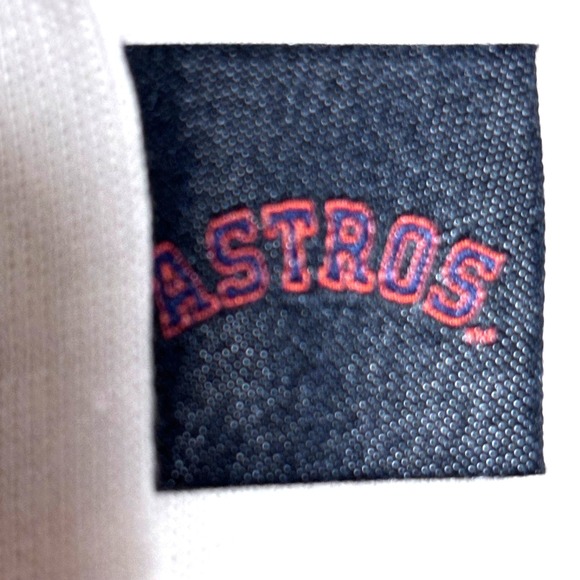 Rare Mitchell Ness Houston Astros 2017 World Series Champs T Shirt Women Sm NWT - Picture 11 of 12